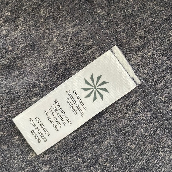 NWOT Athleta Dark Grey Athletic Stretch Skirt XXS - Picture 3 of 4